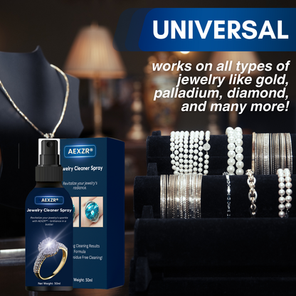 🏆✨Jewelry Cleaner Spray🌟 - Instant Brilliance Restoration with 12-Month Shine Protection💎