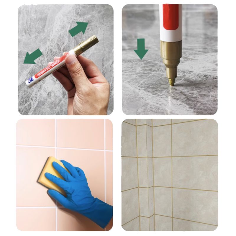 🏆Anti-Mosquito and waterproof grout pen —✨ Instantly Restore a Clean, Like-New Look⚡