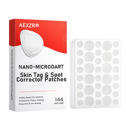 ✨AEXZR® Nano-Microdart Patches – 🌿Dual-Release Tech, Painless Tag Removal🩹