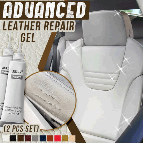 💡 AEXZR® Advanced Leather Repair Gel – ✨Effortless DIY, Erases Holes & Scratches✨