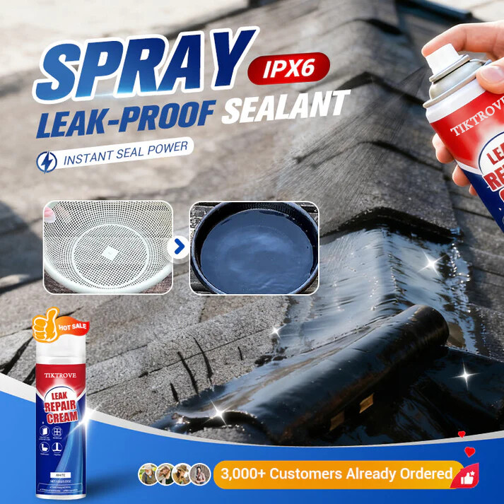 🔥Insta-Seal Leak Repair Spray —✨Waterproof in Seconds🛡️