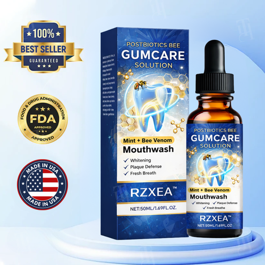 ✨RZXEA™ Postbiotics Bee Gumcare Solution –🦷 Balances Oral Microbiome, No Burning🌿