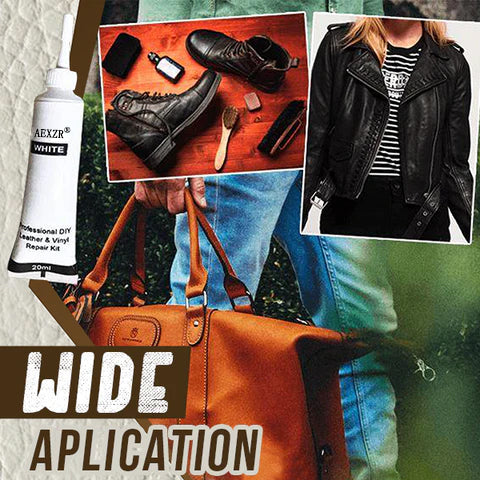 💡 AEXZR® Advanced Leather Repair Gel – ✨Effortless DIY, Erases Holes & Scratches✨