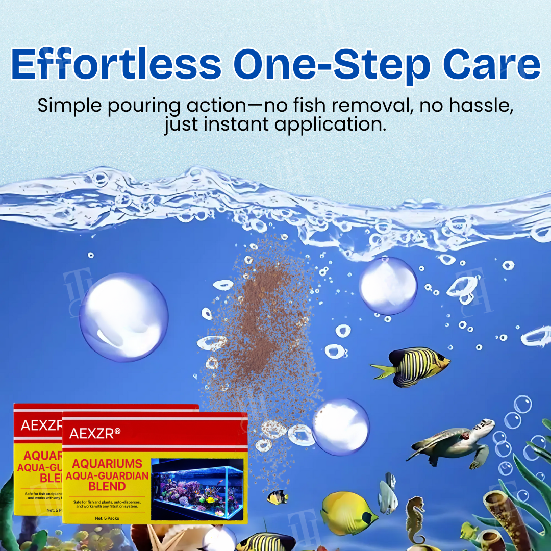 🌊AEXZR® Aquariums Aqua-Guardian Blend🌿-Professional Bio-Tech for Clear Aquariums 🐠