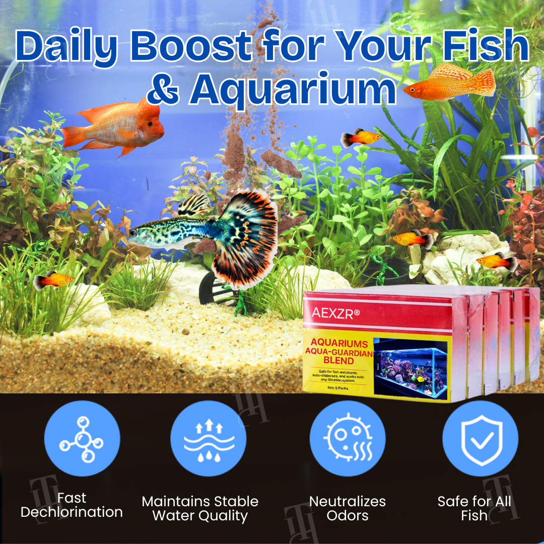 🌊AEXZR® Aquariums Aqua-Guardian Blend🌿-Professional Bio-Tech for Clear Aquariums 🐠