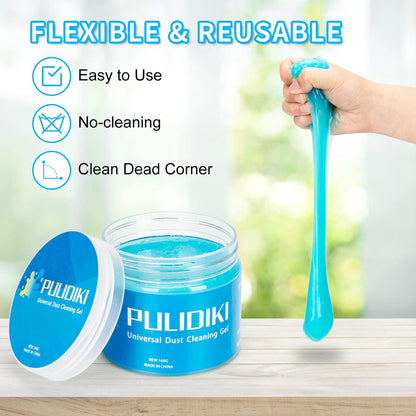 ✨Magic Car Cleaning Gel Car Cleaning Putty Kit - 🏆Deep-Clean the Spaces You Can’t Reach✨