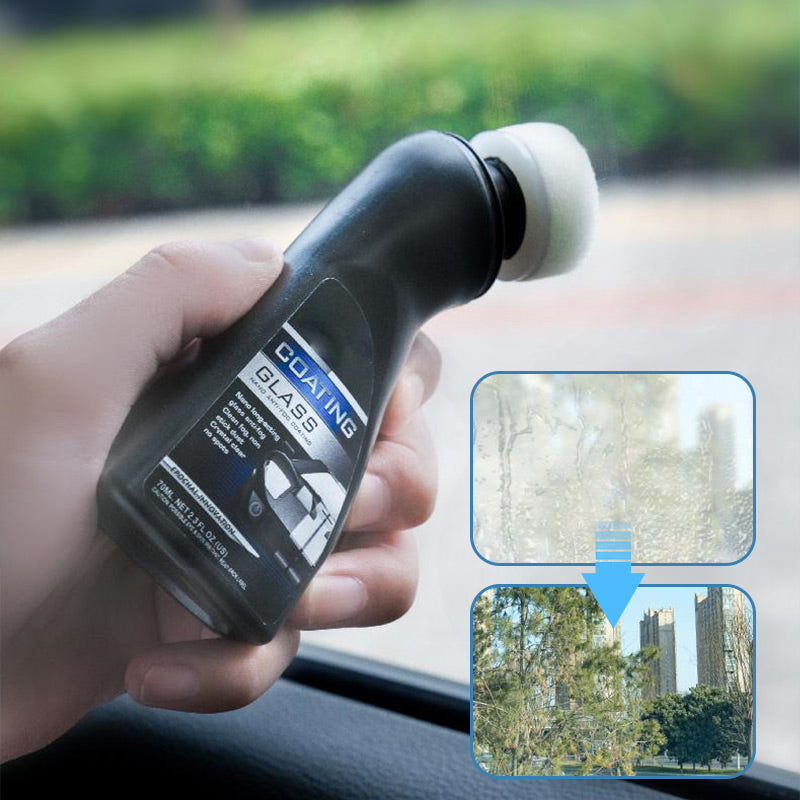 ❄️Anti-Fog Car Glass Coating –✨ Crystal Clear View, Stays Fog-Free for Weeks🧽