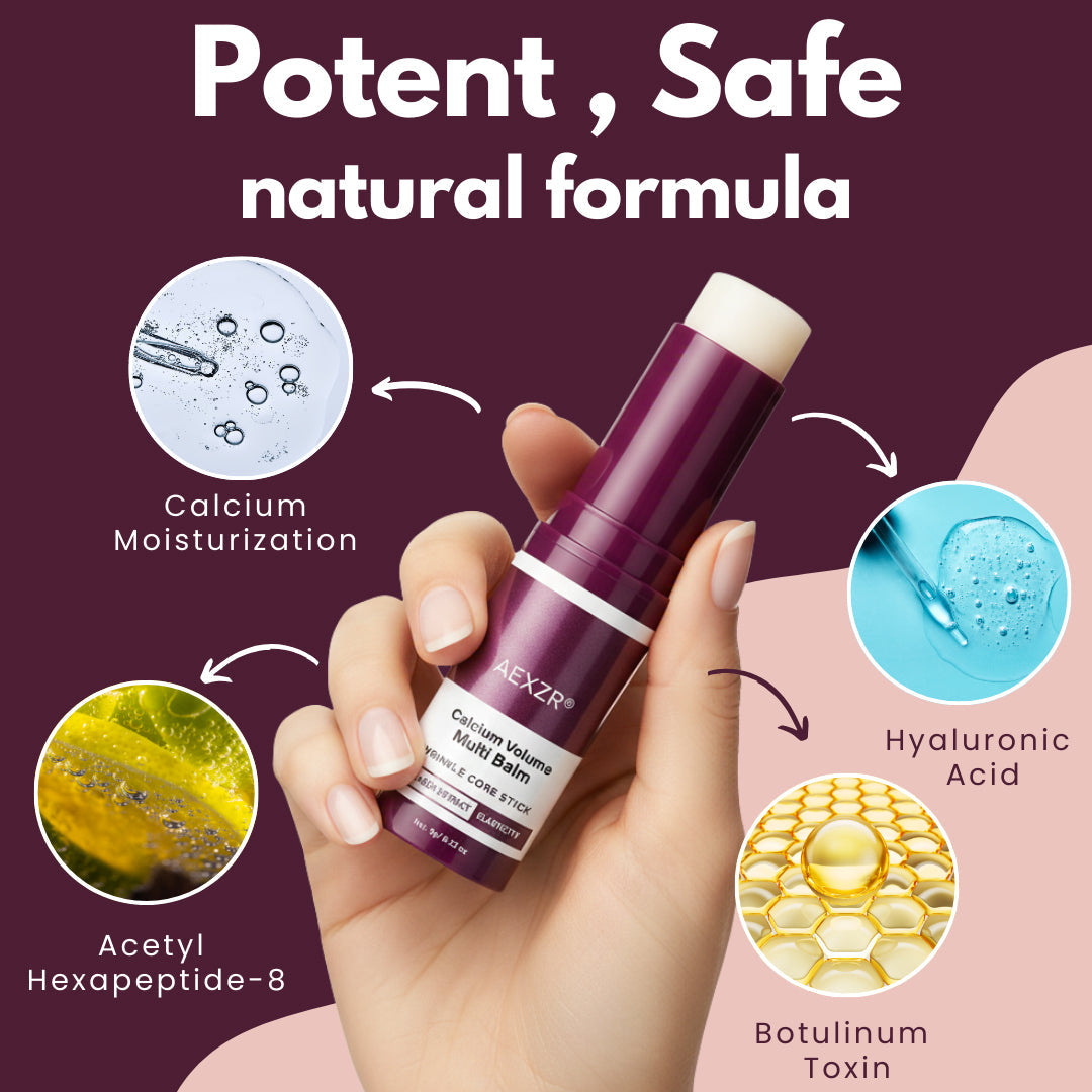 🏆AEXZR® Calcium Volume Multi Balm -🌿 Instant Hydration & Wrinkle Eraser ✨