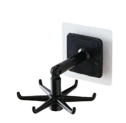 🧲 PURZENA™Space-Saving Rotating Wall Hook🔄