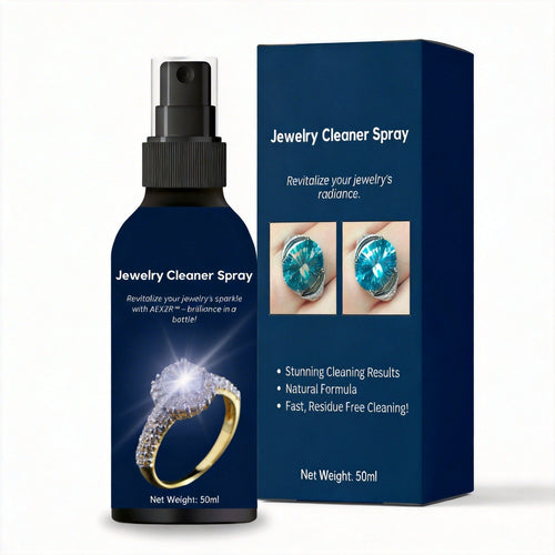 🏆✨Jewelry Cleaner Spray🌟 - Instant Brilliance Restoration with 12-Month Shine Protection💎