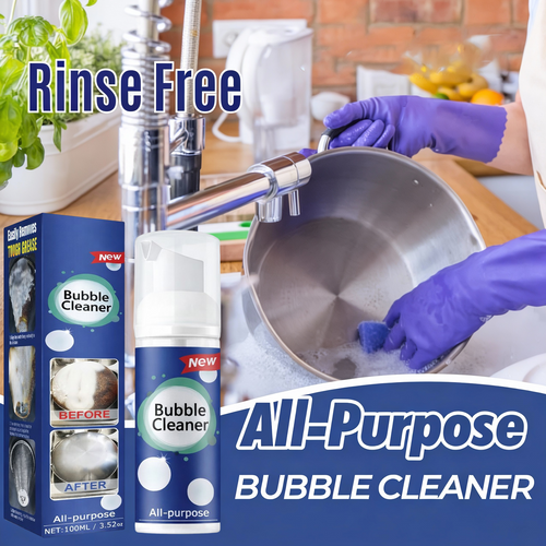 🧊🧼Multi-Purpose Bubble Cleaning Spray🔥POWER BOOSTER 10X CLEAN