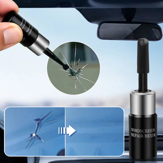 ✨ Professional Glass Repair Kit —🚗 Invisible Windshield Crack & Chip Fixer🛡️