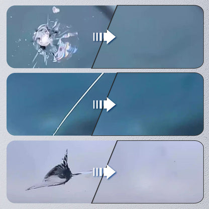 ✨ Professional Glass Repair Kit —🚗 Invisible Windshield Crack & Chip Fixer🛡️
